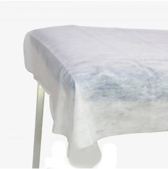 Lençol TNT 210 X 90CM 20 G Sem elástico C/10 UN