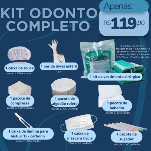 Kit Odonto Completo 
